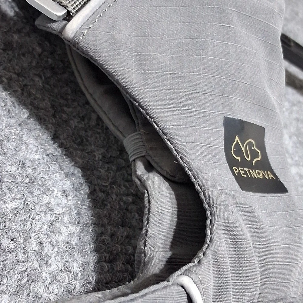 Petnova‎ Dog Harness Medium Color Gray and Silver